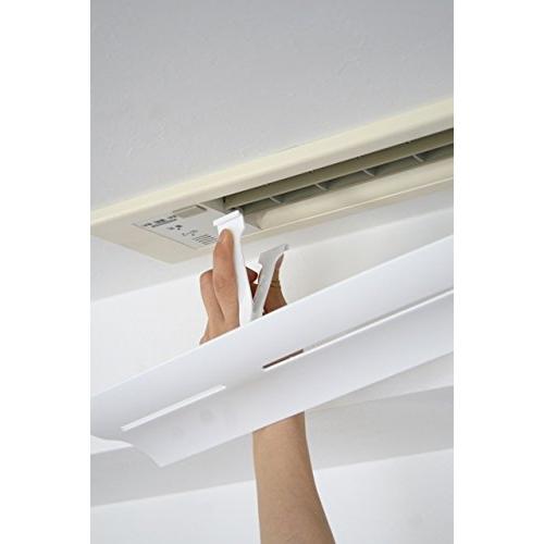 エアコン 風よけ 風除け ライン型 空調 風向調整 風向き エアーウィング スリット ダイアン・サービス 2台入り AW-12-021-02 |  | 05