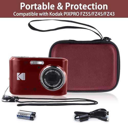 おまけ：ネックストラップKodak コダック PIXPRO ズーム FriendlyZoom FZ55/FZ45 デジタルカメラ専用収納ケース， |  | 02