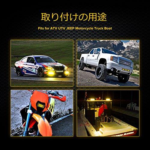 Chelhead LED作業灯 ５インチ フォグランプ バイク 72ｗ イエロー 12-24v 兼用 広角狭角一体 トラック 重機機械 ガレージ |  | 06