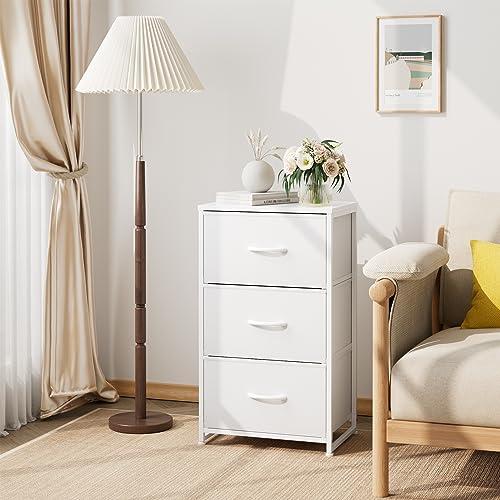 Nicehill チェスト 収納 タンス 引き出し オーガナイザー 収納ケース 衣類収納 木製天板 組立簡単 転倒防止 3段（幅40cm x 奥行 |  | 02