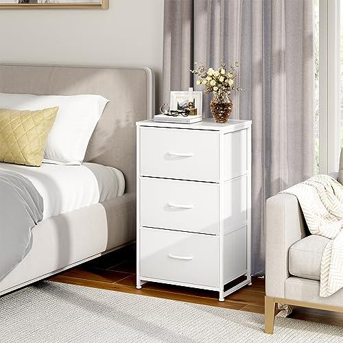 Nicehill チェスト 収納 タンス 引き出し オーガナイザー 収納ケース 衣類収納 木製天板 組立簡単 転倒防止 3段（幅40cm x 奥行 |  | 07