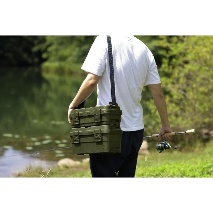 リスRISU 収納ボックス トランクカーゴ スタックカーゴ 約6L ブラック 日本製 S-6 ツールボックス 屋外収納 キャンプ 防水 GHON |  | 07