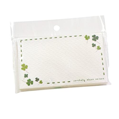 ササガワSasagawa カード 名刺サイズ 16-1700 クローバー 30枚入 |  | 01