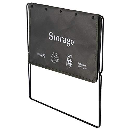 ベストコ 荷物置き 折りたたみ 幅47×奥行28×高さ37cm グレー セルフ・フロアーラック M 手荷物収納 ND-6125 |  | 01