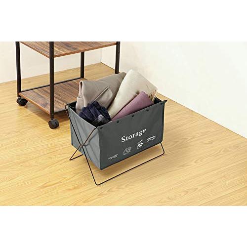 ベストコ 荷物置き 折りたたみ 幅47×奥行28×高さ37cm グレー セルフ・フロアーラック M 手荷物収納 ND-6125 |  | 06