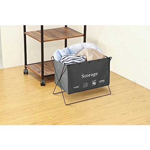 ベストコ 荷物置き 折りたたみ 幅47×奥行28×高さ37cm グレー セルフ・フロアーラック M 手荷物収納 ND-6125 |  | 07