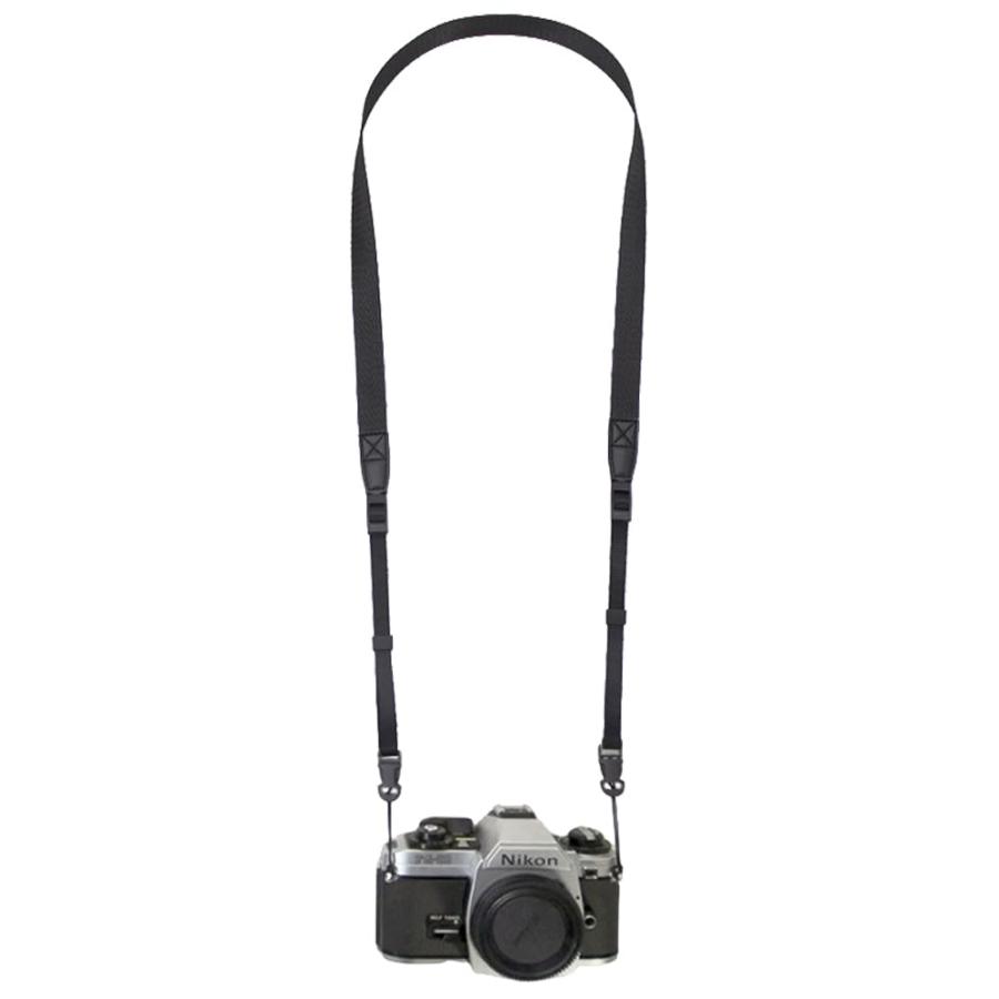 サムコス カメラ ショルダー ネック 長さ調節可能 カメラ ストラップ 一眼レフ コンパクトカメラ デジカメなど用 ブラック |  | 05