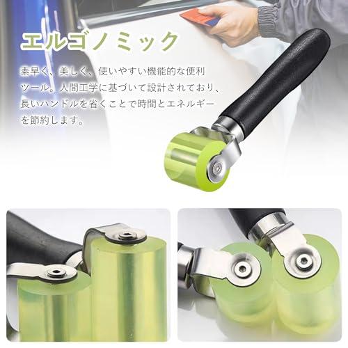 ゴムローラー 圧着 消音塗布ローラ シームローラー 壁紙貼り ゴムローラー 消音塗布ローラ シームローラー 塗装用具 滑り止め 内装 壁紙貼り |  | 06