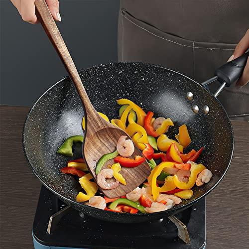 AOOSY しゃもじ 木製 木べら ターナー 2点セット フライ返し 料理用 ヘラ キッチンツールセット 炒め物 木製キッチン キッチングッズ |  | 02