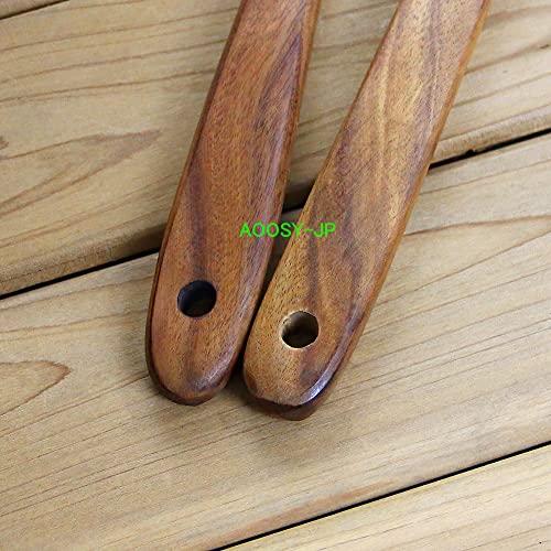 AOOSY しゃもじ 木製 木べら ターナー 2点セット フライ返し 料理用 ヘラ キッチンツールセット 炒め物 木製キッチン キッチングッズ |  | 06