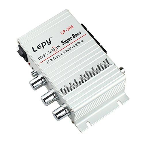 Lepy Hi-Fi ステレオアンプ デジタルアンプ カー アンプ パワーアンプLP-268 LP-268 |  | 01