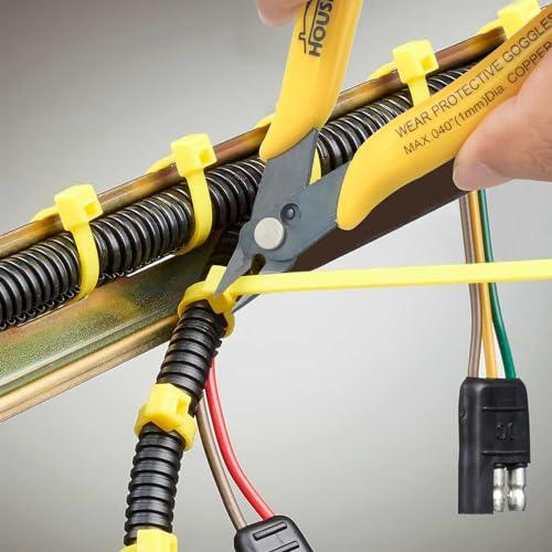 HOUSERAN 精密ニッパー 127mm 薄刃ニッパー プラモデル 薄刃 工具 金属 小型 プラモ アルミ線 銅頭 黄銅線の切断が容易で 精密 |  | 05