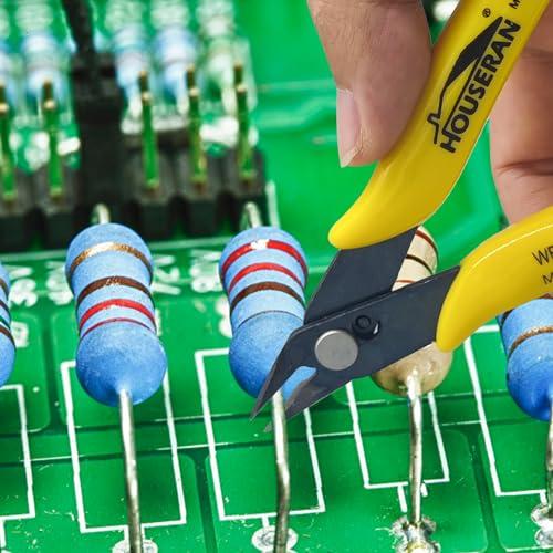 HOUSERAN 精密ニッパー 127mm 薄刃ニッパー プラモデル 薄刃 工具 金属 小型 プラモ アルミ線 銅頭 黄銅線の切断が容易で 精密 |  | 06