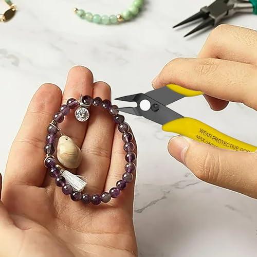 HOUSERAN 精密ニッパー 127mm 薄刃ニッパー プラモデル 薄刃 工具 金属 小型 プラモ アルミ線 銅頭 黄銅線の切断が容易で 精密 |  | 07