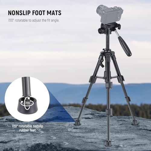 NEEWER BASIC ミニ三脚 卓上三脚 カメラ用 3ウェイパンチルト雲台/ハンドル/1/4ネジ付き自撮り棒 小型 ポータブル DSLRカメ |  | 02