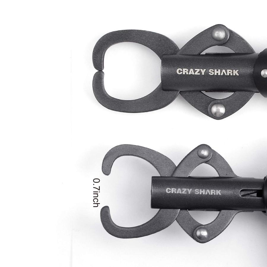 CRAZY SHARK フィッシュグリップ フィッシュキャッチャー 魚掴み器 魚つかみ 軽量 フィッシュグリッパー ステンレス 多機能ツール 携 |  | 03