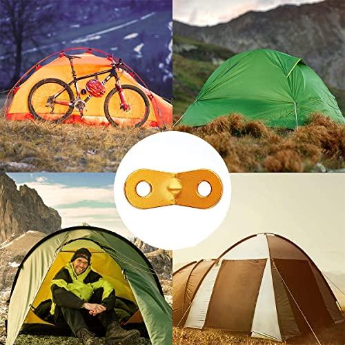 サムコス アルミニウム 自在金具 ロープ長さ調整 アウトド アキャンプ テント 5ｍｍまで対応 20個セット 収納用ワイヤーホルダー付 （ゴール |  | 06