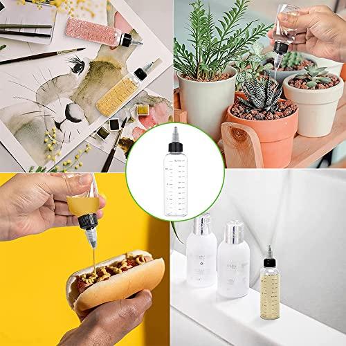 YIBOOOM 目盛り付きドロッパーボトル 10個セット100ml ツイストキャップ 透明度高 液体容器 滴瓶 い プラスチックボトルド 小分け |  | 06