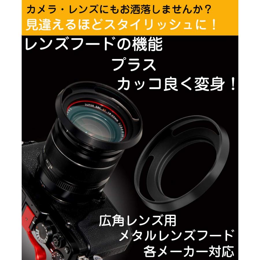 ZEROPORT JAPAN メタル レンズフード 58mm 各メーカー対応 広角レンズ用薄枠設計 ネジ込み式 フィルター径 58mm |  | 01