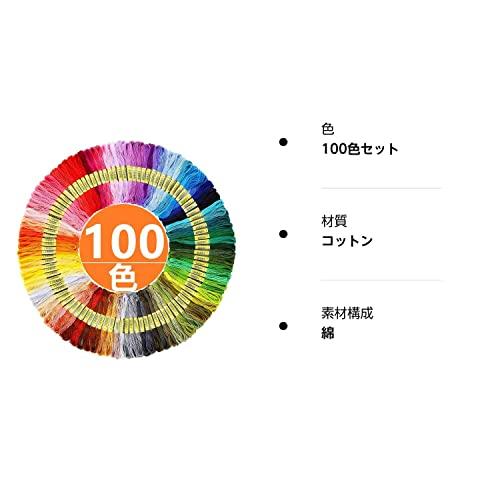 色糸手刺繍　円形大判テーブルクロス 手刺繍円形テーブルクロス