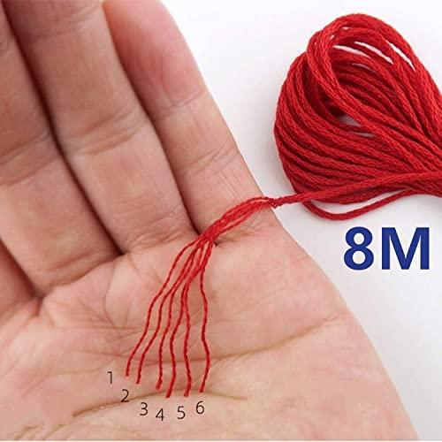 Ｙヤクニタツ コットン 刺繍糸 刺しゅう糸 初心者 カラフル 縫い糸 手芸用糸 高質量 多色鮮やかな縫い糸 クロスステッチ 刺繍セット ミサンガ |  | 04