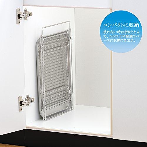 和平フレイズWahei freiz ステンレス鋼 キッチン収納 水切りかご SUIマイスター 折りたたみ式 大 日本製 SUI-717 |  | 10