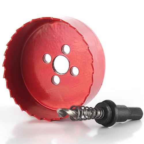 ホールソー バイメタル 穴あけ ドリルビット 切削直径75mm 切削工具 石膏ボード 木材 ドリルビット用 |  | 04