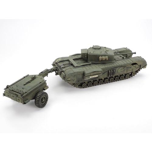 タミヤ 1/35 ミリタリーミニチュアシリーズ チャーチルクロコダイル 35100 タミヤ 1/35 ミリタリーミニチュアシリーズ イギリス チャーチル