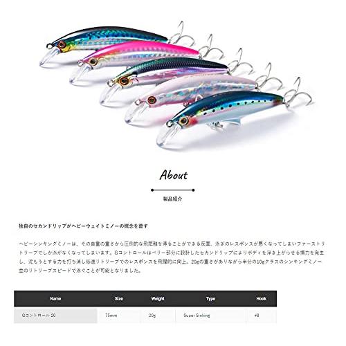 ジャクソンJackson Gコントロール SBP ブルピン 20g / 75mm |  | 03