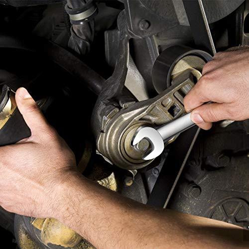 ラチェットレンチ 8本組 コンビネーションレンチセット 両用ヘッド スパナ ラチェットコンビセット CRV製 車メンテナンス 組み立て 車載工具 |  | 06