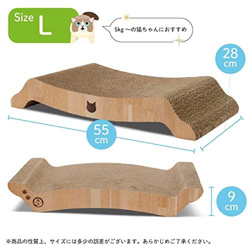 猫壱 バリバリベッド ネコ用 L ライトブラウン |  | 01