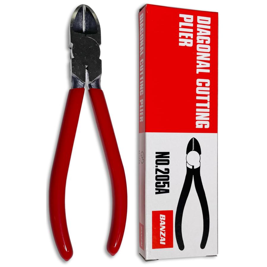 BANZAI ニッパ ニッパー工具 強力ニッパー 150mm NO.205A 工具