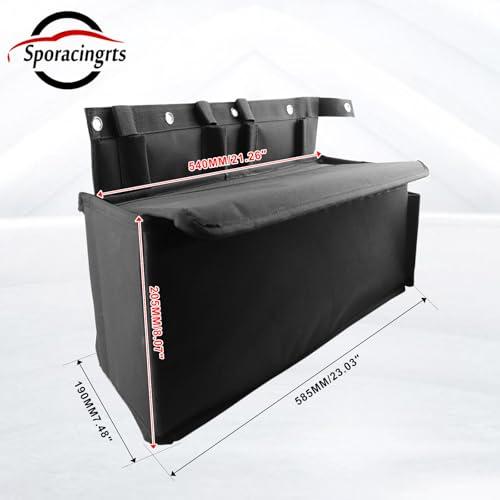 Sporacingrts スズキ ジムニー＆シエラ（JB64/JB74）専用 ヘッドレスト収納ボックス リアシートアームレスト付きマルチ収納テー |  | 01