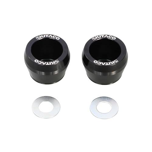 キタコKITACO アクスルプロテクターセット ブラック アクスルシャフト径φ12用 グロムJC61/JC75/JC92 モンキー125JB02 | 
