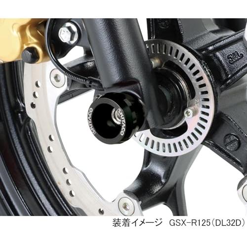 キタコKITACO アクスルプロテクターセット ブラック アクスルシャフト径φ12用 グロムJC61/JC75/JC92 モンキー125JB02 |  | 05