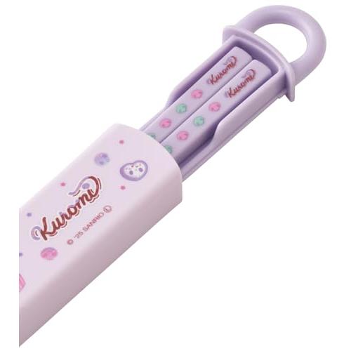 スケーターSkater 子供用 箸 箸箱 セット 16.5cm 日本製 スライド式 サンリオ クロミ Fancy Snacks Weets 女の |  | 02