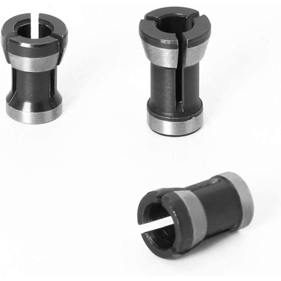 KEWAYO トリミング ドリルチャック コレットチャック アダプタトリミング トリマーコレットチャックヘッドフライス盤 回転工具用 木工 彫刻 |  | 07