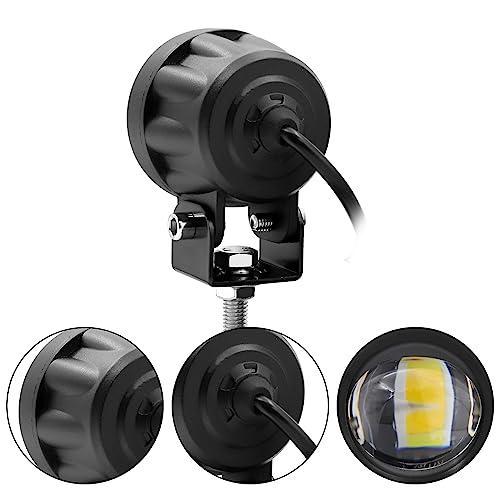 Aoling バイク フォグランプ、バイク フォグランプ LED カットライン、バイク サブライト、バイク ヘッドライト 補助灯、黄色 白色 2 |  | 01