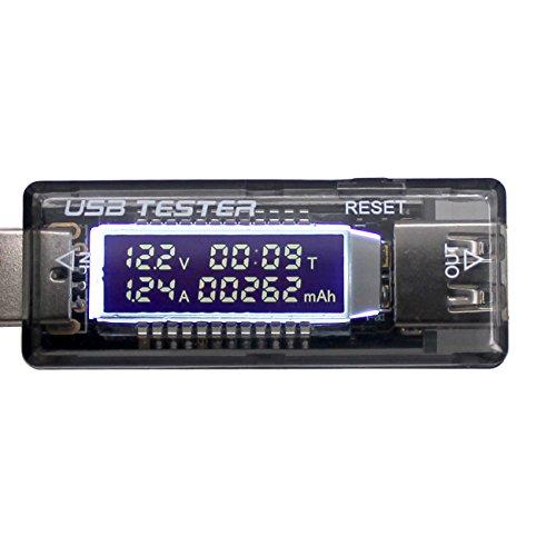 waves QC2.0 対応 USB 簡易 電圧・電流 チェッカー テスター 積算電流・通電時間計測 | 