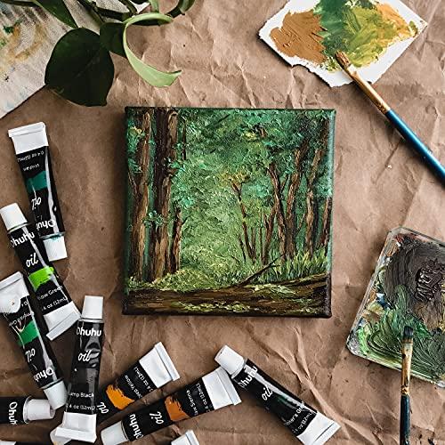 Ohuhu 油絵具 セット 36色 油絵 油絵の具 絵の具 絵画 画材 セット初心者 大人 男の子 女の子 12ml ペイント チューブ |  | 05