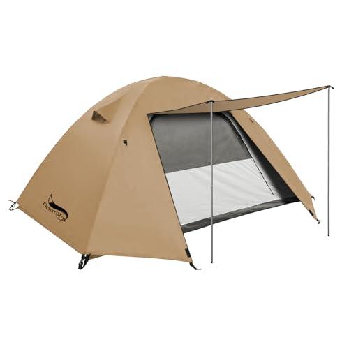 DesertFox テント 2-3人用 4000mm耐水圧 ドームテント 前室あり DesertFox テント 2-3人用 4000mm耐水圧 ドームテント 前室あり