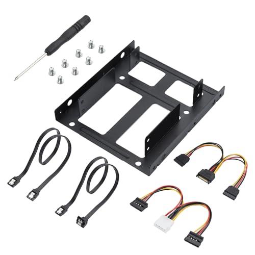 ELUTENG 2.5インチ 3.5インチ 変換マウンタ 2.5インチ SSD/HDD用 SSD 変換ブラケット 2.5インチ から 3.5イン | 