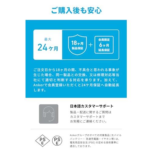 Anker USB-C ＆ USB-A ケーブル Flow 絡まないケーブル 15W 結束バンド付き USB-C機器対応 シリコン素材採用 Ga |  | 07
