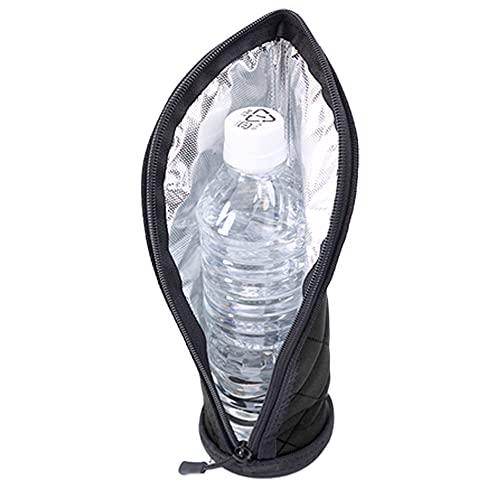 monet fav水筒カバー ペットボトルカバー ケース ペットボトル ホルダー 熱中症対策 保冷 ブラック | 