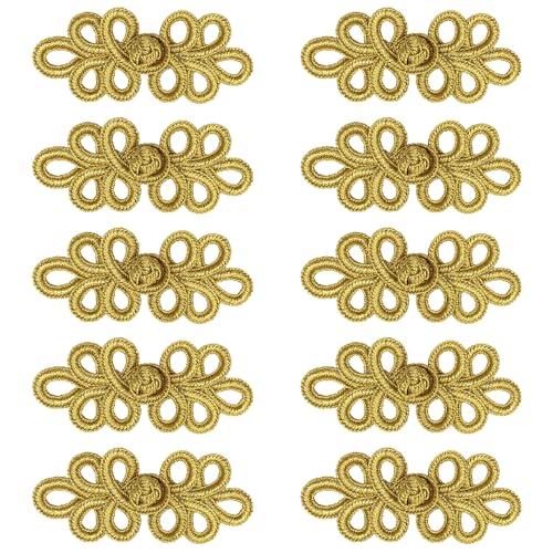 10個チャイナボタンチに適しているャイナボタン ワンピースチャイナボタン 手芸チャイナボタントップスシャツレディースチャイナDIYハンドクラフト | 