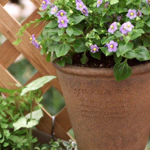 八幡化成Hachimankasei エコポット/植木鉢 浅型 8号 ナチュラル アーブルHachiman gardens:arbre |  | 01