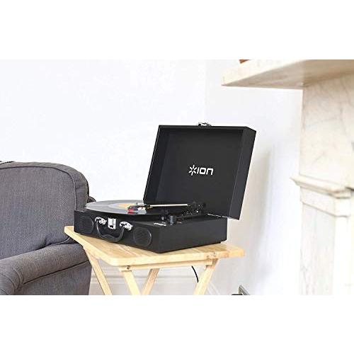 ポータブルレコードプレーヤー スーツケース型 スピーカー内蔵持ち運び Amazon.co.jp: ION Audio ポータブルレコードプレーヤー スーツ