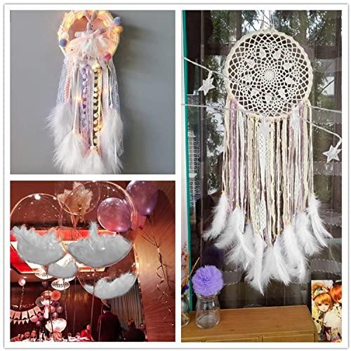 Doyeemei 羽シャワー フェザーシャワー 羽 たっぷり 200枚 羽根 装飾用 たっぷり 飾りフェザー ウェディング 結婚式 誕生日 イベ |  | 02