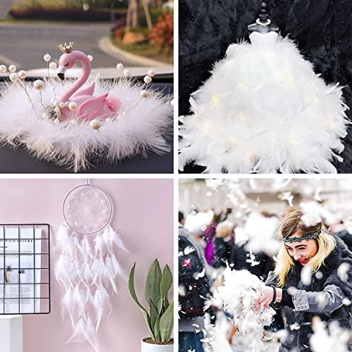 Doyeemei 羽シャワー フェザーシャワー 羽 たっぷり 200枚 羽根 装飾用 たっぷり 飾りフェザー ウェディング 結婚式 誕生日 イベ |  | 05