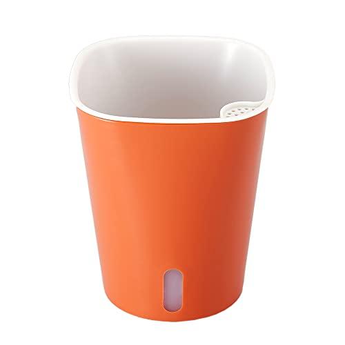 アイメディアAimedia 植木鉢 プランター 自動給水 水やり不要 鉢 5号 家庭菜園 ガーデニング 観葉植物 鉢植え 水受け不要 かしこい植 | 